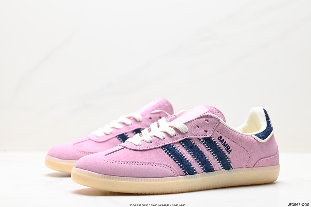 170 阿迪达斯三叶草Adidas Originals Samba Vegan OG”SPD 板鞋 IG4198