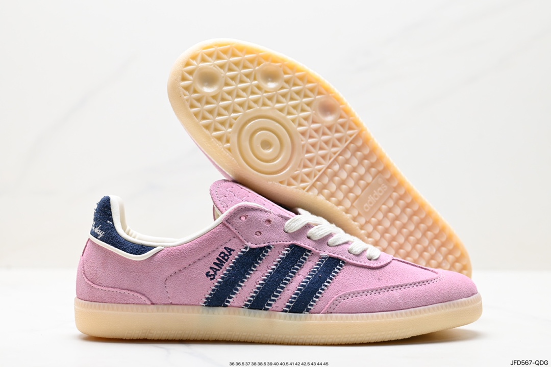 170 阿迪达斯三叶草Adidas Originals Samba Vegan OG”SPD 板鞋 IG4198