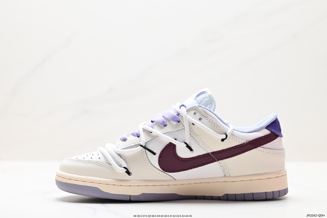 170 耐克Nike SB Dunk Low”Milk WhitePinkSmile“扣篮系列低帮休闲运动滑板板鞋