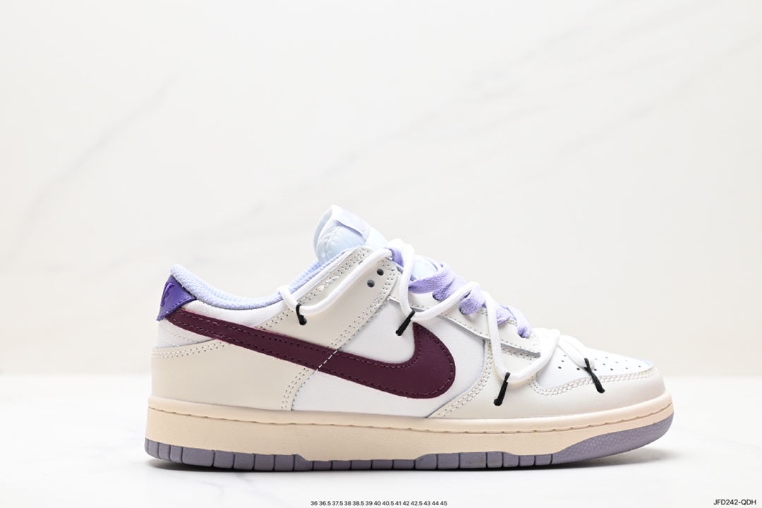 170 耐克Nike SB Dunk Low”Milk WhitePinkSmile“扣篮系列低帮休闲运动滑板板鞋