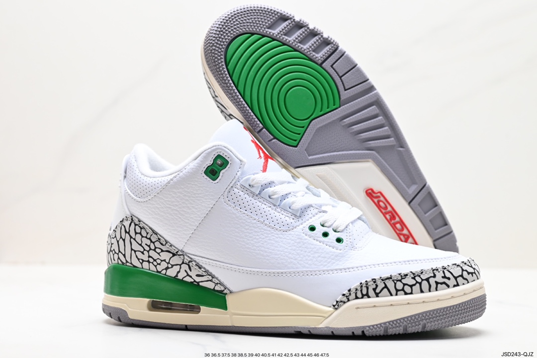 200 Air Jordan 3 Retro ”Hide and Sneak“ 白灰棕 DN3707-100