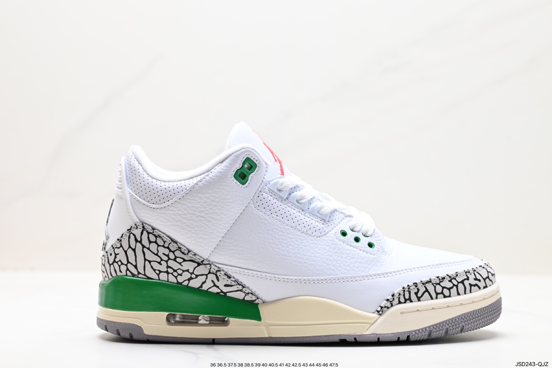 200 Air Jordan 3 Retro ”Hide and Sneak“ 白灰棕 DN3707-100