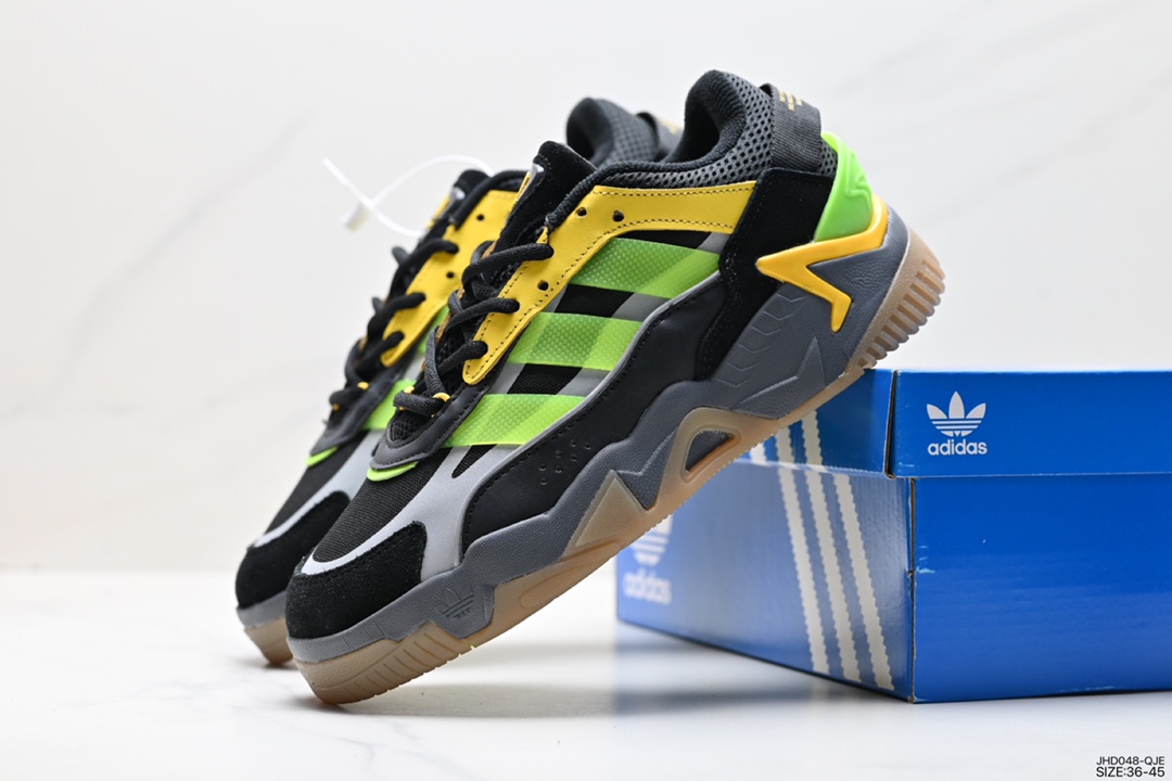 Adidas Niteball retro sports casual running shoes FZ5872