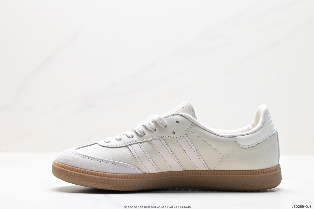 阿迪达斯Adidas Originals Samba Vegan OG桑巴舞板鞋 IE7013