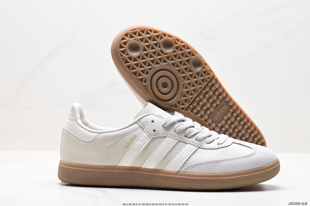 阿迪达斯Adidas Originals Samba Vegan OG桑巴舞板鞋 IE7013