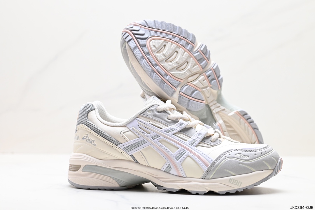 160 ASICS/亚瑟士 GEL-1090 量子系列硅胶回弹休闲运动跑步鞋 1201A243-022