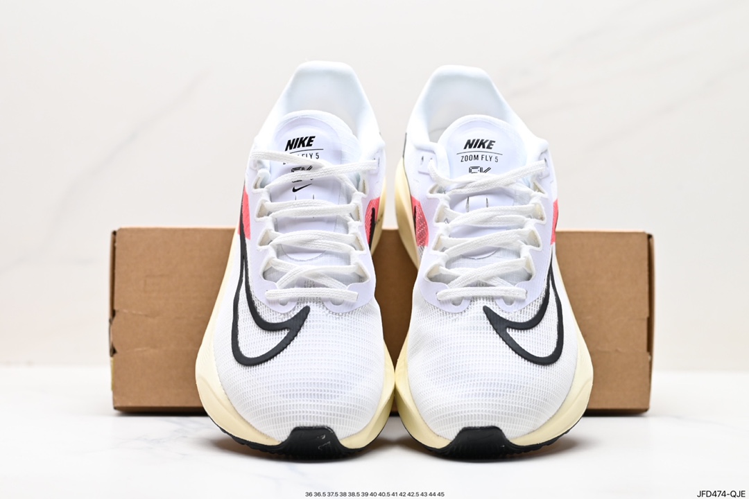 Nike Zoom FLY 5 PRM 不可战胜系列轻量飞织低帮休闲运动慢跑鞋 FD6562-100