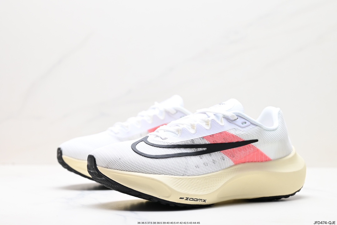 Nike Zoom FLY 5 PRM 不可战胜系列轻量飞织低帮休闲运动慢跑鞋 FD6562-100