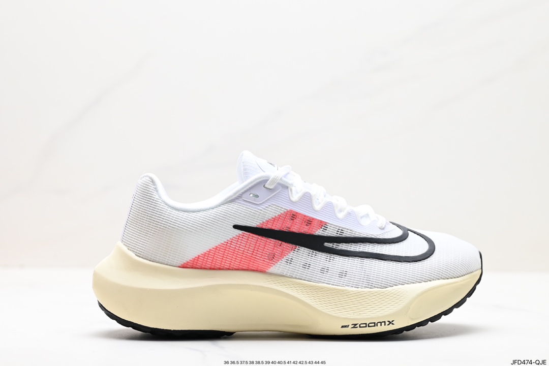 Nike Zoom FLY 5 PRM 不可战胜系列轻量飞织低帮休闲运动慢跑鞋 FD6562-100