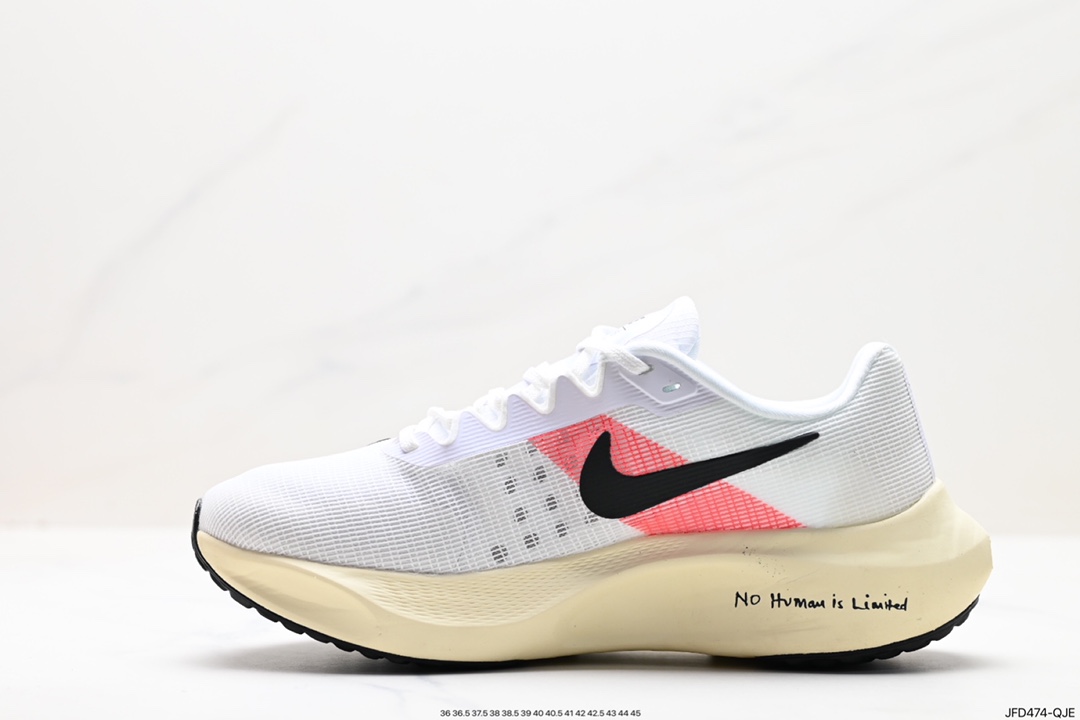 Nike Zoom FLY 5 PRM 不可战胜系列轻量飞织低帮休闲运动慢跑鞋 FD6562-100