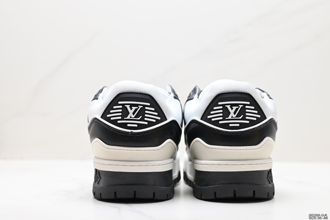 200 LV路易威登Louis Vuitton Trainer Maxi Low Sneaker 面包版板鞋