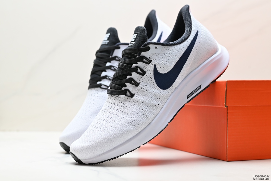 130 耐克Nike Air Zoom Pegasus 35 透气网面缓震跑步鞋。 官方货号:942851-102 尺码:40-45 ID:JJD268-QJK