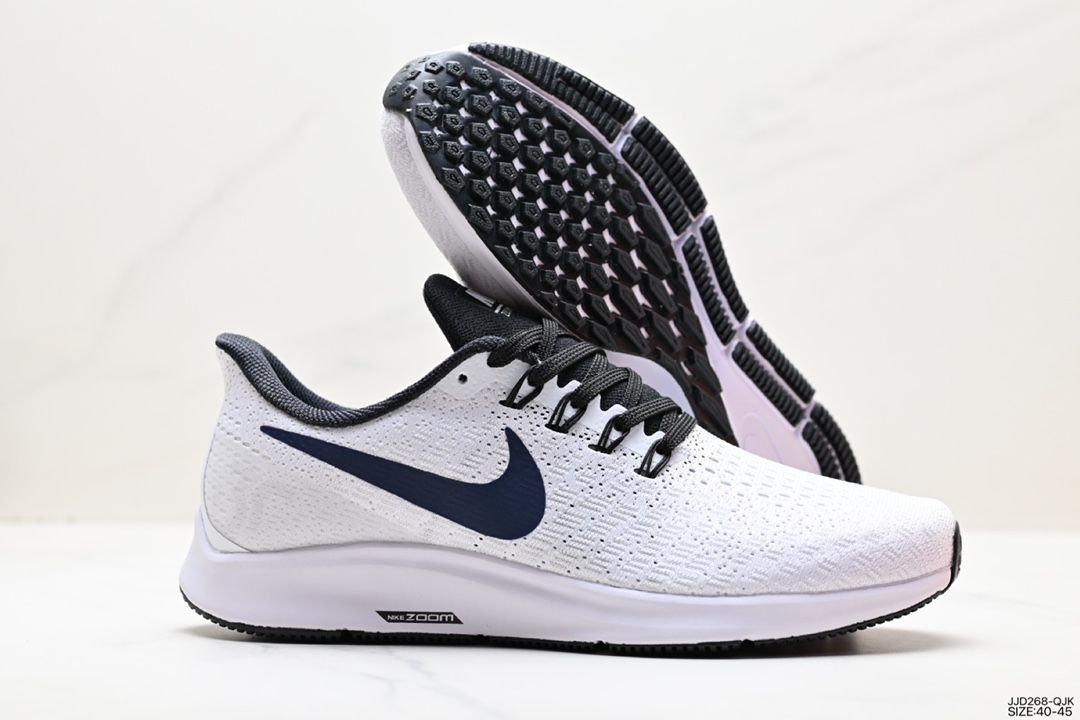 130 耐克Nike Air Zoom Pegasus 35 透气网面缓震跑步鞋。 官方货号:942851-102 尺码:40-45 ID:JJD268-QJK