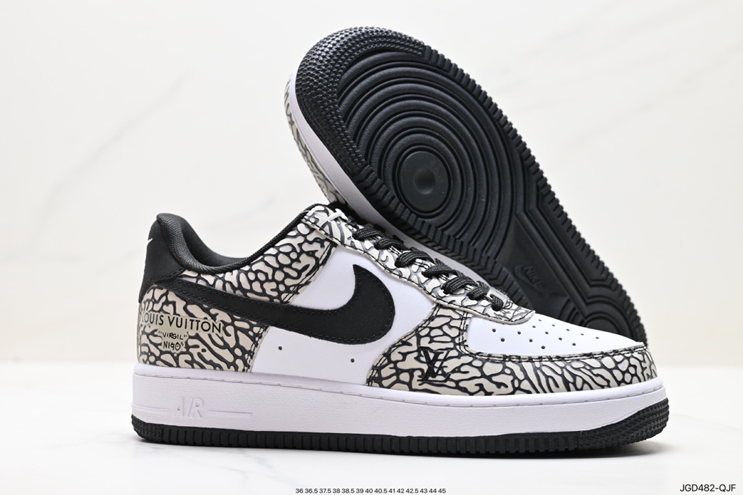 180 耐克Nike Air Force 1 Low 空军一号低帮百搭休闲运动板鞋 BS9055-703