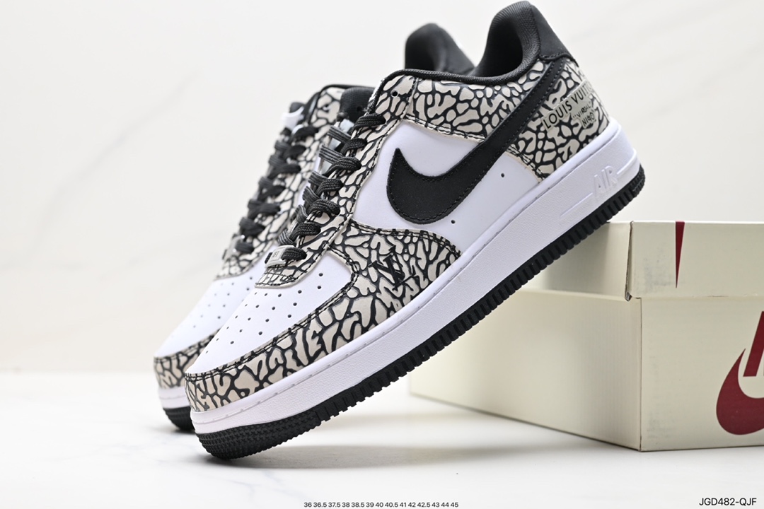 180 耐克Nike Air Force 1 Low 空军一号低帮百搭休闲运动板鞋 BS9055-703