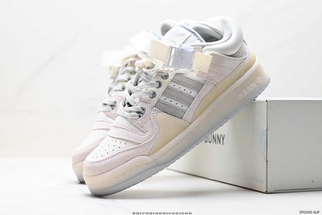 280 阿迪达斯Bad Bunny x Adidas   Forum Low 暗黑兔 HQ2153