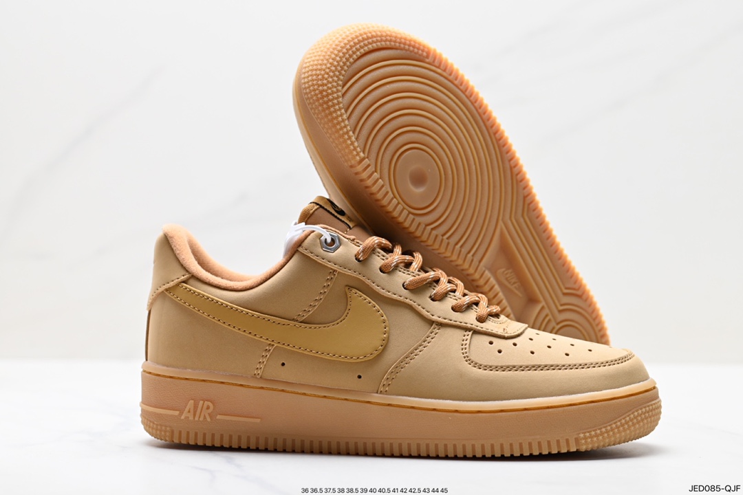 150 Nike Air Force1 Low AF1 经典款小麦色空军一号低帮休闲板鞋 CJ9179-200