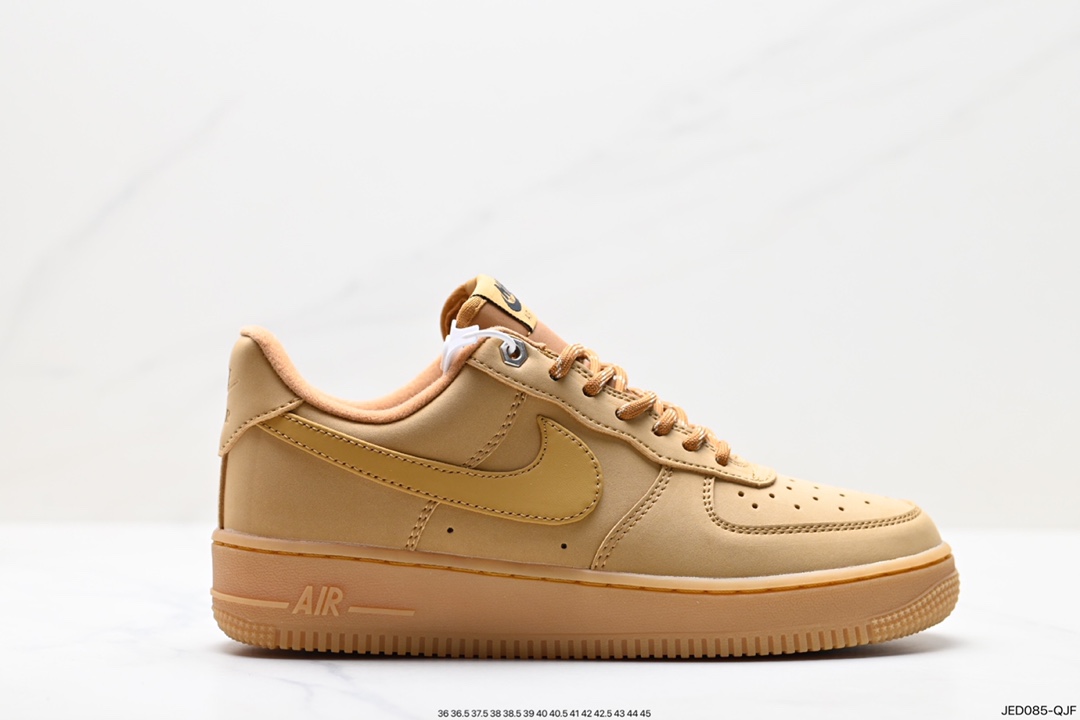 150 Nike Air Force1 Low AF1 经典款小麦色空军一号低帮休闲板鞋 CJ9179-200