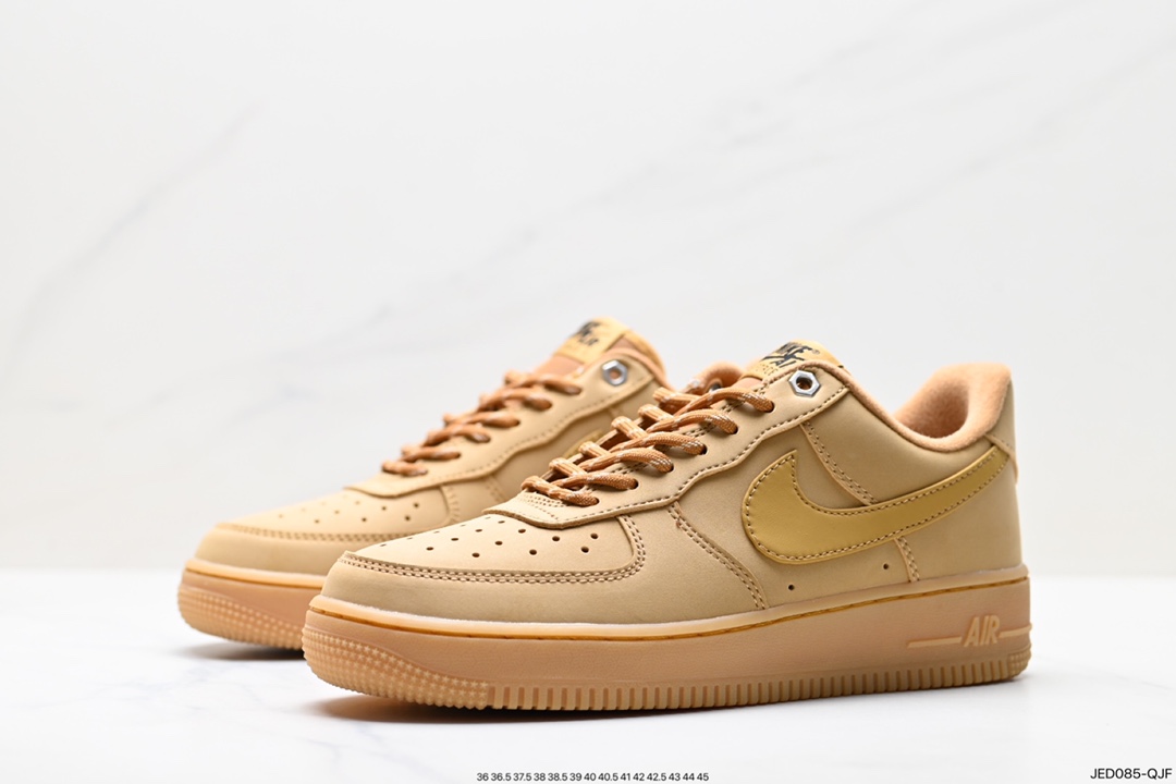 150 Nike Air Force1 Low AF1 经典款小麦色空军一号低帮休闲板鞋 CJ9179-200