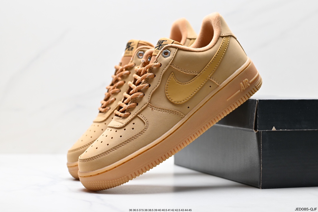 150 Nike Air Force1 Low AF1 经典款小麦色空军一号低帮休闲板鞋 CJ9179-200