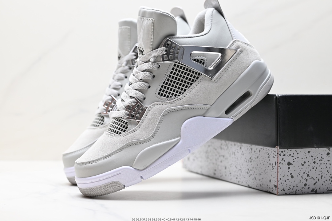 200 耐克Nike Wmns Air Jordan 4 Retro GS”Linen“迈克尔·乔丹AJ4代中帮篮球鞋 AQ9129-001