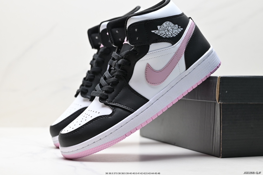 180 Air Jordan 1 Low AJ1乔1中帮休闲板鞋 554724-109