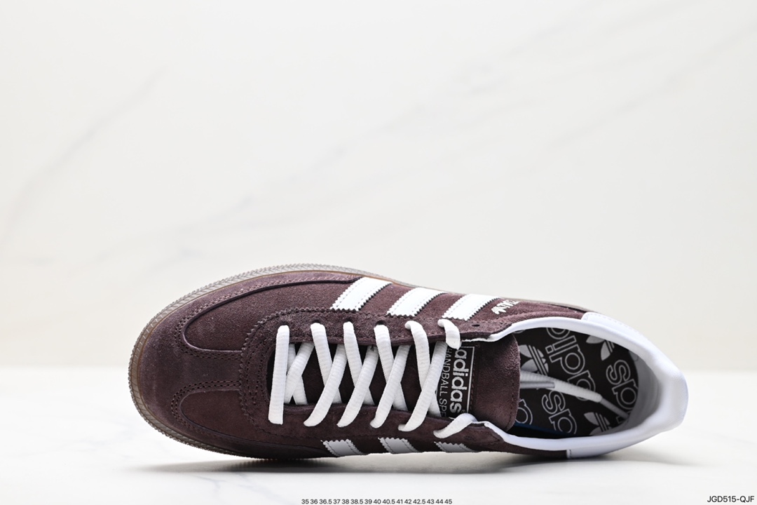 180 Adidas Handball Spezial”Brown“手球运动员系列低帮休闲鞋 IF8914