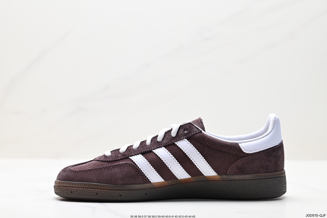 180 Adidas Handball Spezial”Brown“手球运动员系列低帮休闲鞋 IF8914