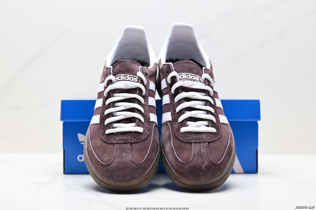 180 Adidas Handball Spezial”Brown“手球运动员系列低帮休闲鞋 IF8914