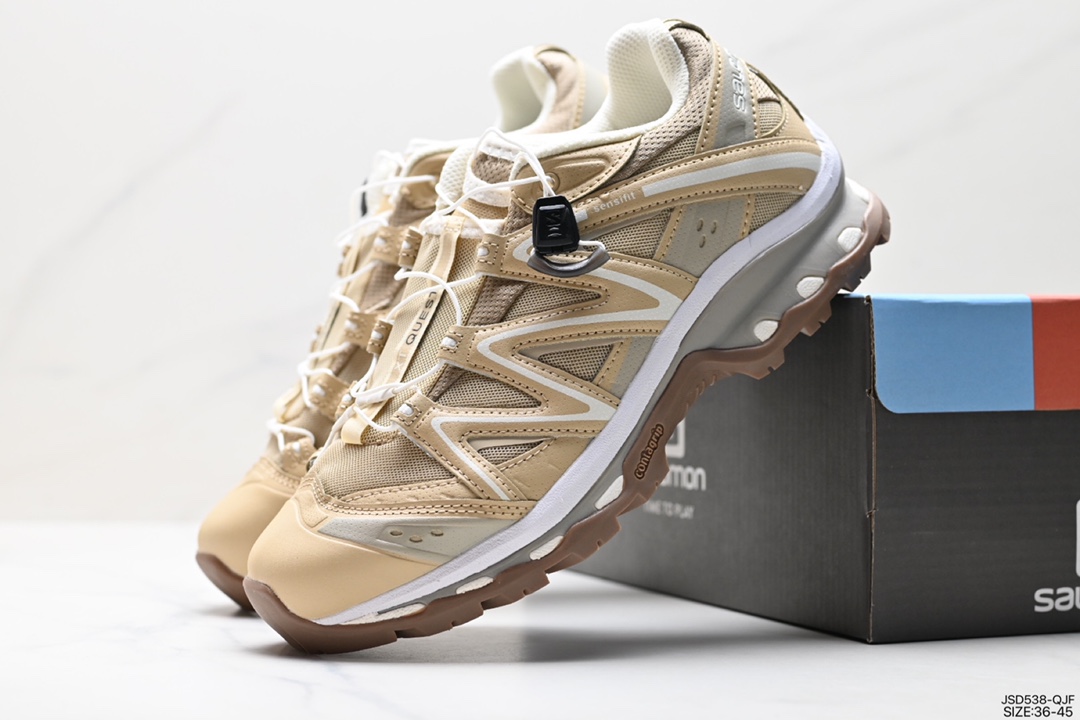 200 Salomon XT-Quest ADV ” Beige “ 萨洛蒙 探索者系列户外越野跑鞋 471643-31