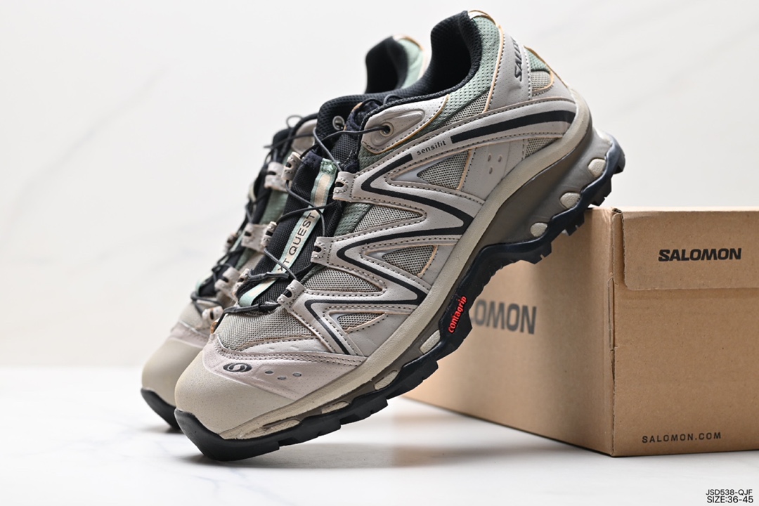 200 Salomon XT-Quest ADV ” Beige “ 萨洛蒙 探索者系列户外越野跑鞋 471643-31