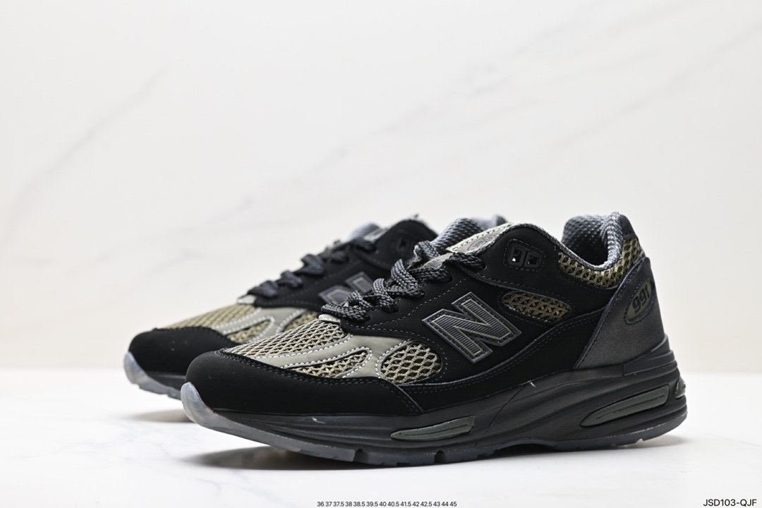 200 NB新百伦New Balance Made in USA M991系列美产跑步鞋“元祖灰银白”M991SD2