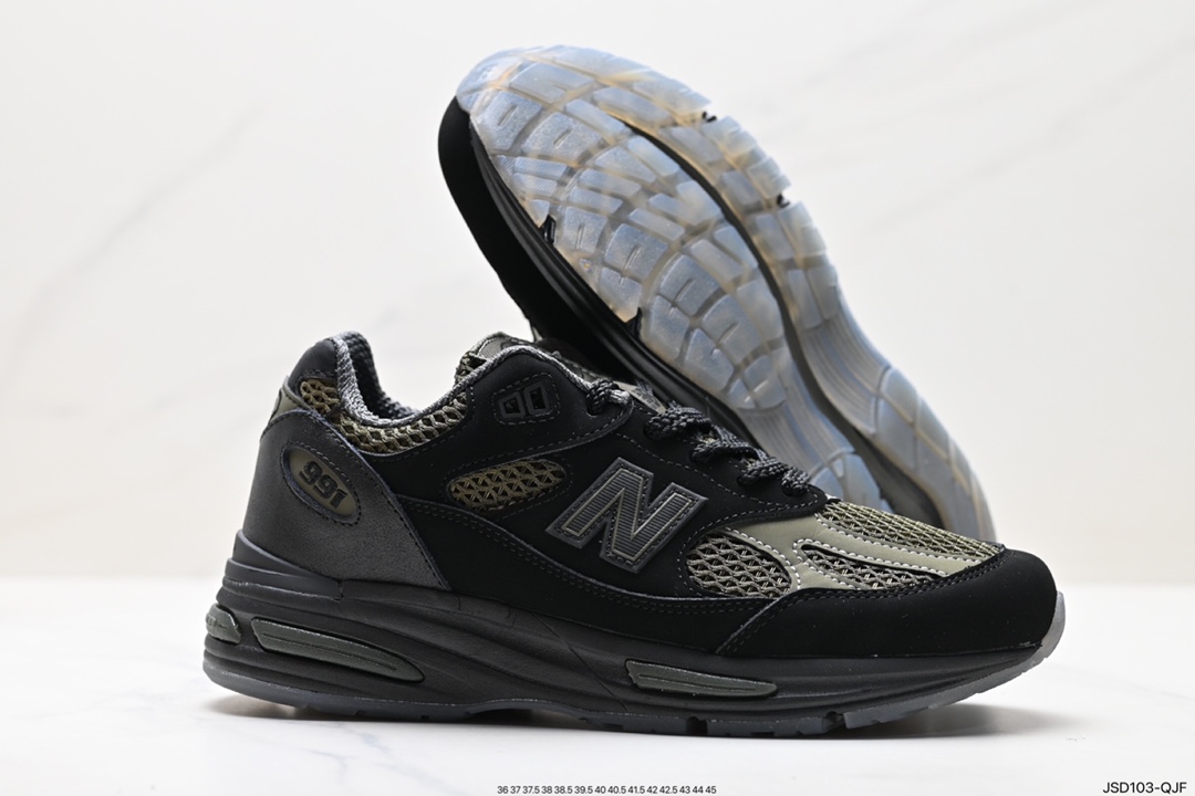 200 NB新百伦New Balance Made in USA M991系列美产跑步鞋“元祖灰银白”M991SD2