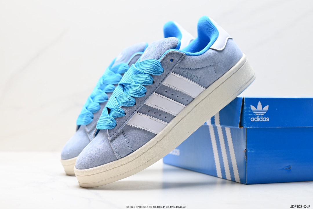 125 阿迪达斯Adidas Originals Campus 00s 学院系列 面包风经典复古低帮百搭休闲运动板鞋 ID7717