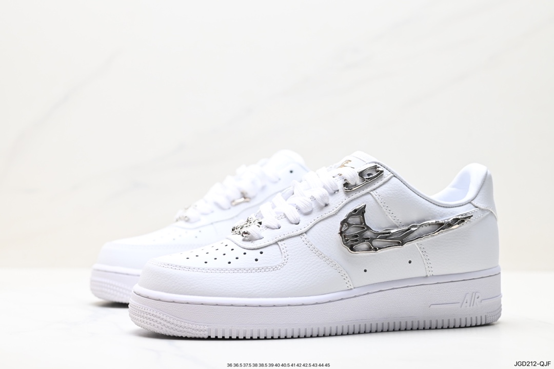 180 Nike Air Force 1 Low 07 "Molten Metal" 液态金属勾 FV3616-101