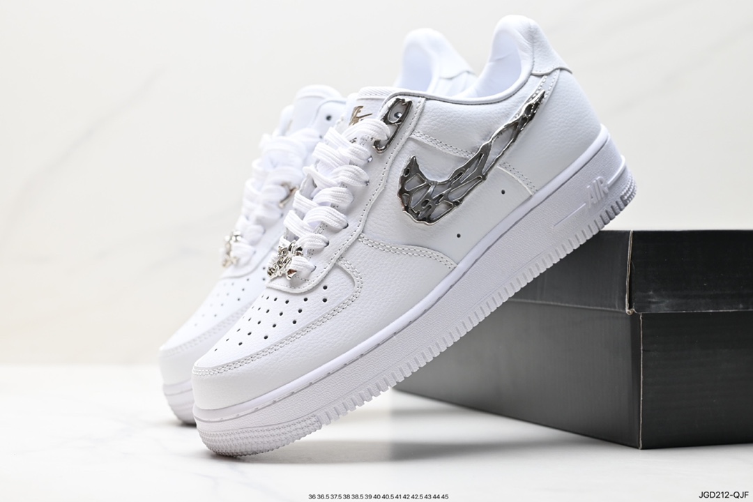 180 Nike Air Force 1 Low 07 "Molten Metal" 液态金属勾 FV3616-101