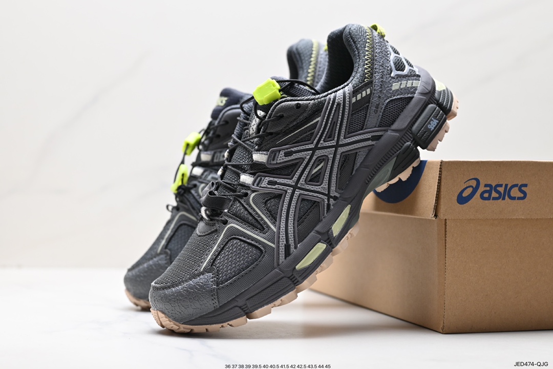 150 Asics Gel-Kahana 8 系列 浅灰 亚瑟士经典户外跑鞋 1011B387-021