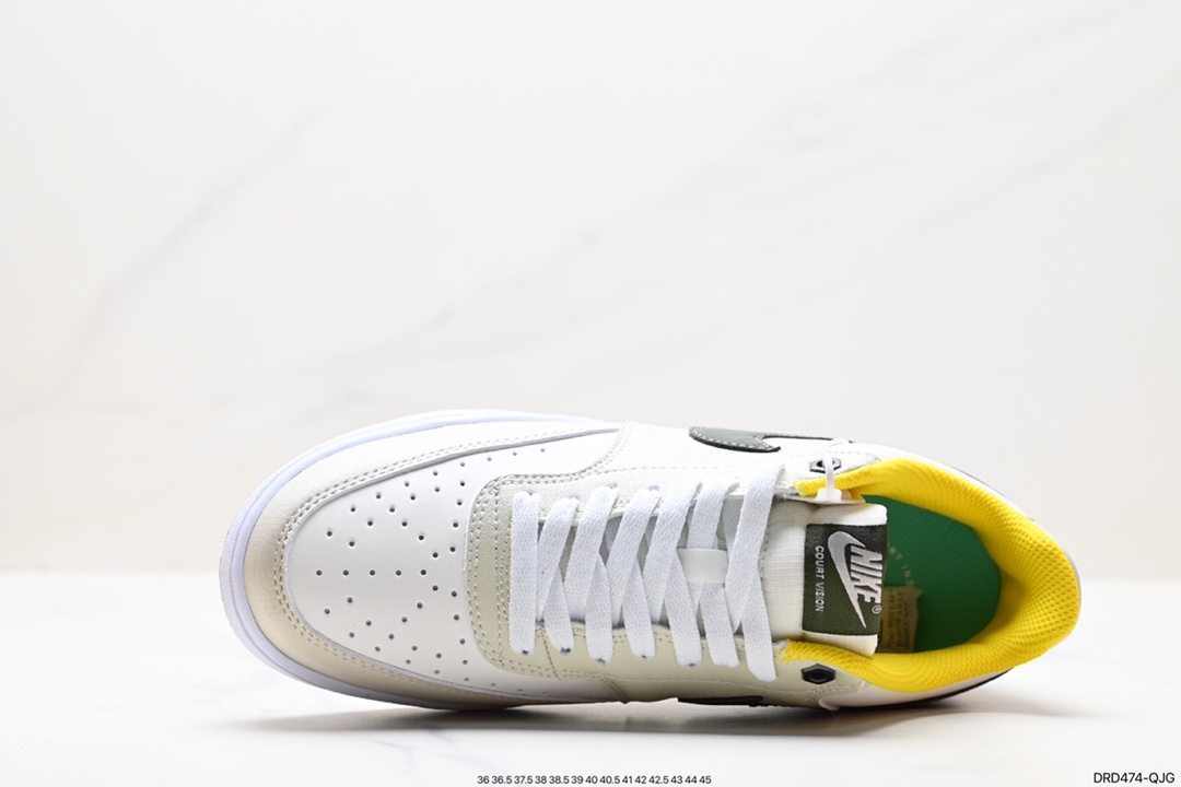 110 Nike Court Vision Low 受1980年代中期趋势的启发 FV3630-131