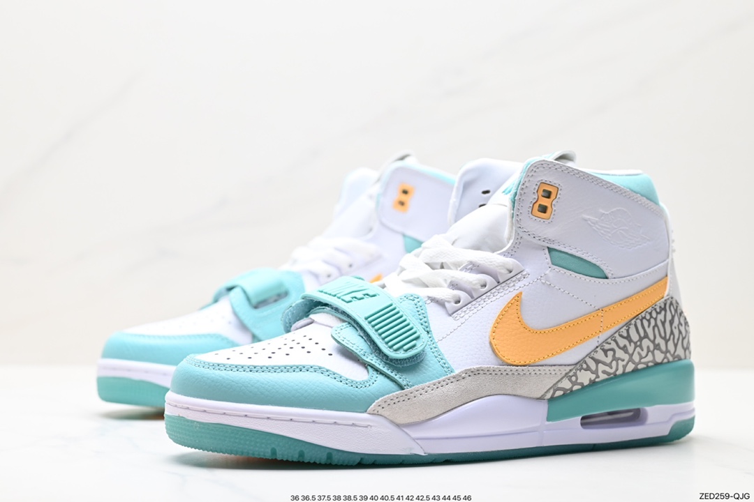 260 耐克Nike Air Jordan Legacy 312 Low”White/Pine Green“乔丹篮球鞋 FV3625-161