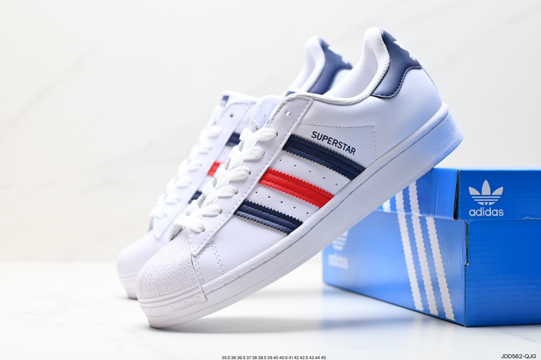 Adidas Originals Superstar Pride RM Shell Toe Sneakers EG4958