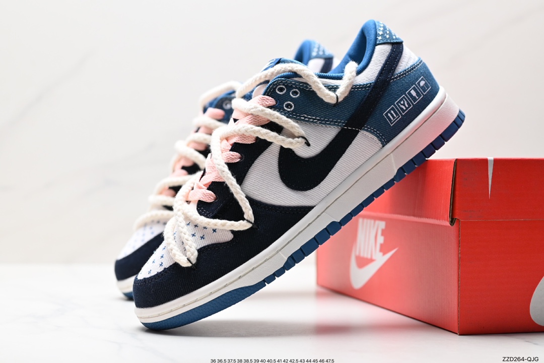 250 耐克Nike SB Dunk Low”Milk White/Pink/Smile“扣篮系列低帮休闲运动滑板板鞋 DV0834-101