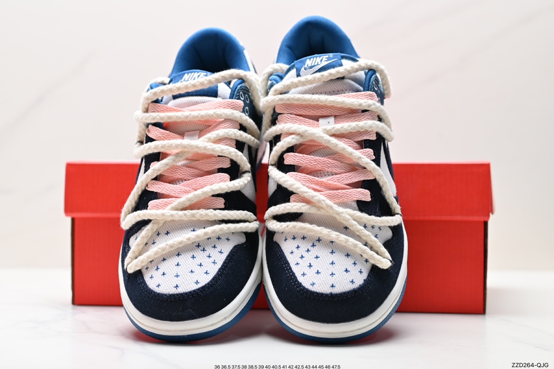 250 耐克Nike SB Dunk Low”Milk White/Pink/Smile“扣篮系列低帮休闲运动滑板板鞋 DV0834-101