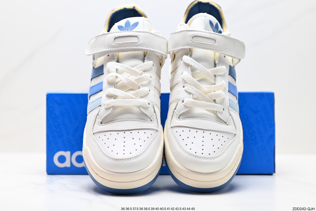 Adidas Forum 84 Low OG ”Bright Blue” white and blue sneakers GW4333