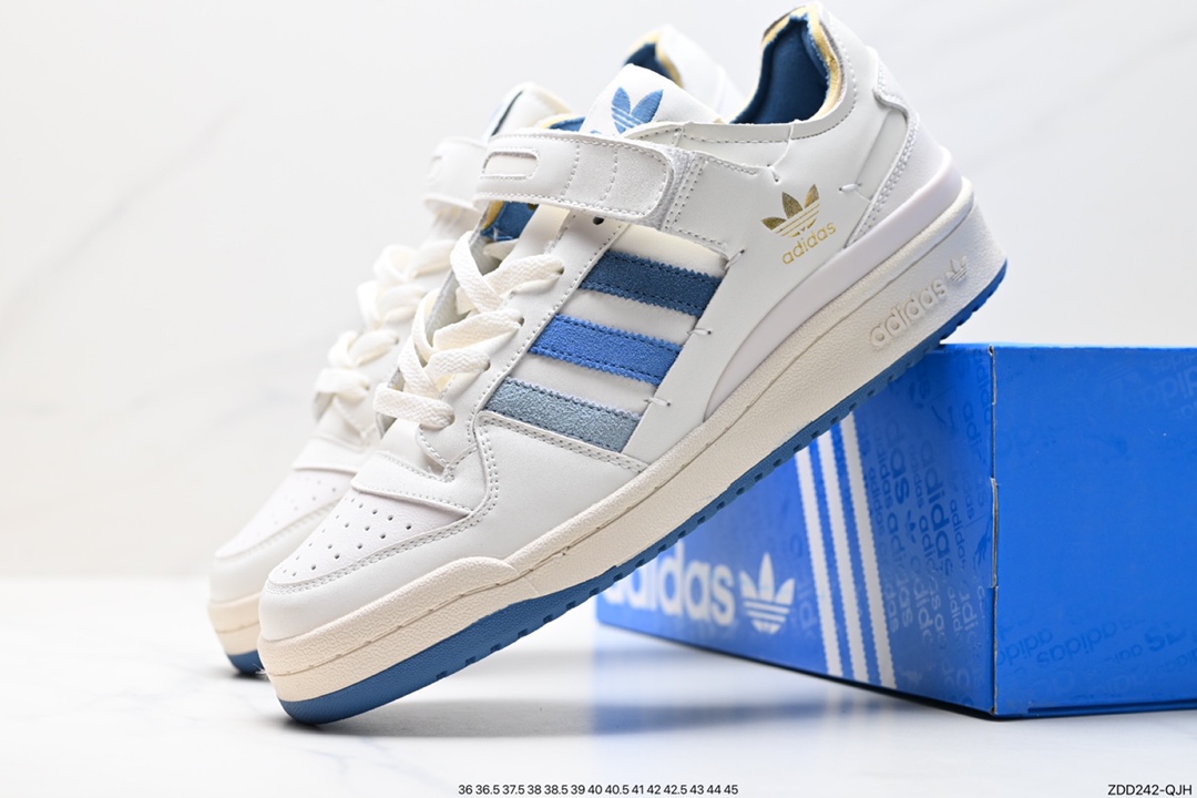 Adidas Forum 84 Low OG ”Bright Blue” white and blue sneakers GW4333