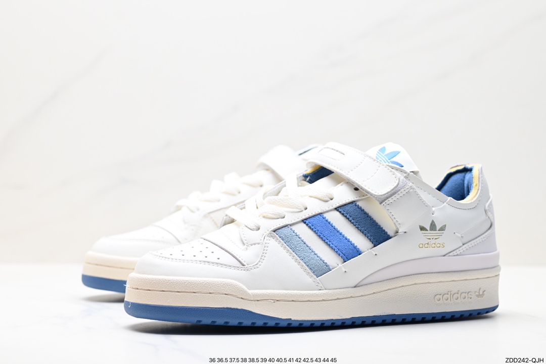 Adidas Forum 84 Low OG ”Bright Blue” white and blue sneakers GW4333