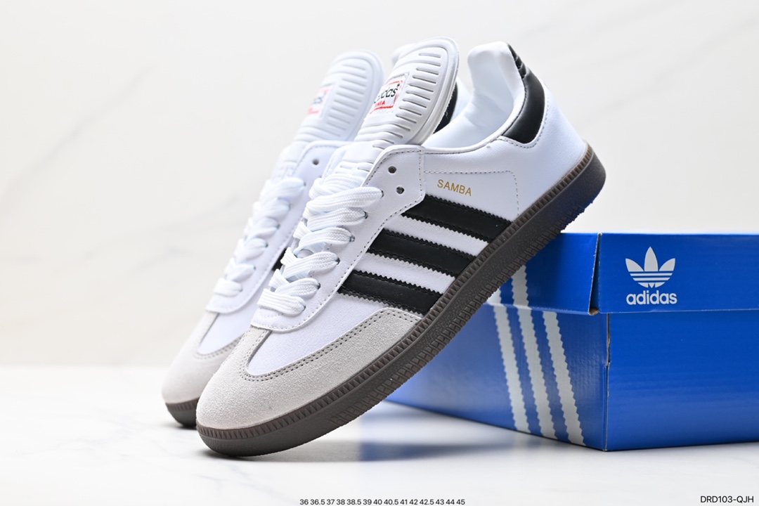 110 阿迪达斯 Adidas Samba Classic OG MIG 德国制阿迪达斯男女休闲鞋 772109