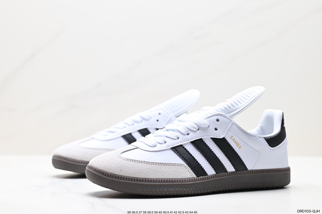 110 阿迪达斯 Adidas Samba Classic OG MIG 德国制阿迪达斯男女休闲鞋 772109