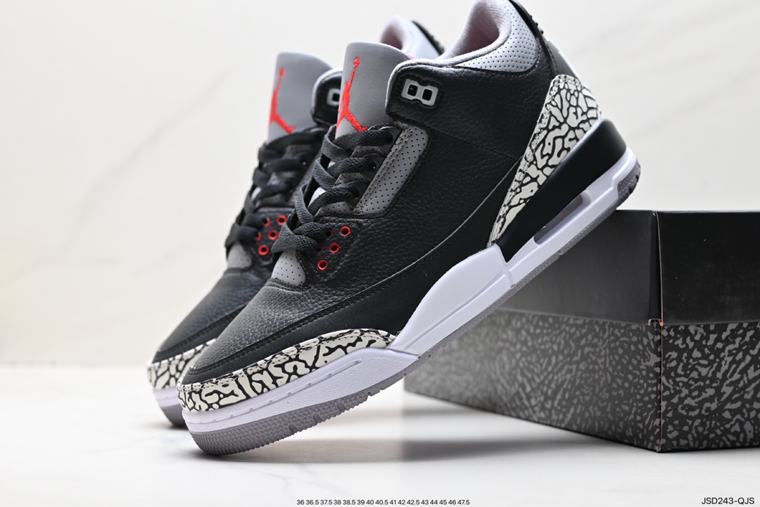 200 Air Jordan 3 Retro ”Hide and Sneak“ 白灰棕 854262-001