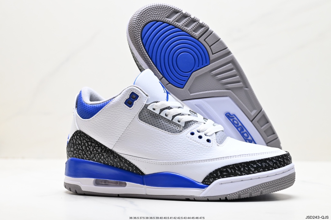 200 Air Jordan 3 Retro ”Hide and Sneak“ 白灰棕 854262-001