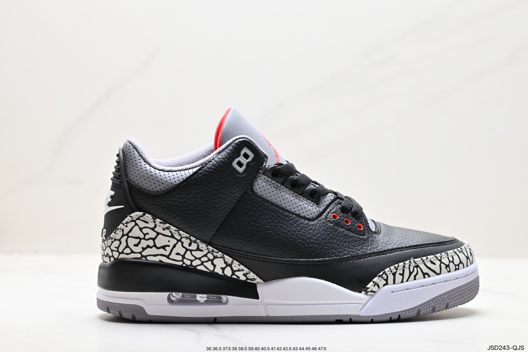 200 Air Jordan 3 Retro ”Hide and Sneak“ 白灰棕 854262-001